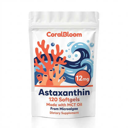 Coral Bloom Astaxanthin 12mg softgels