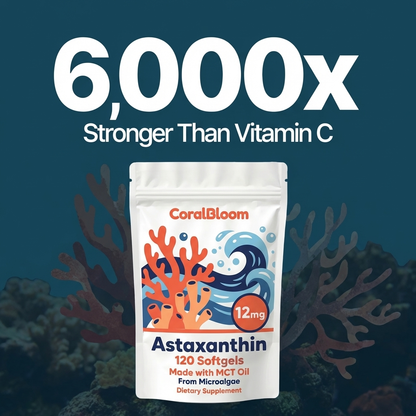 Coral Bloom Astaxanthin 12mg softgels